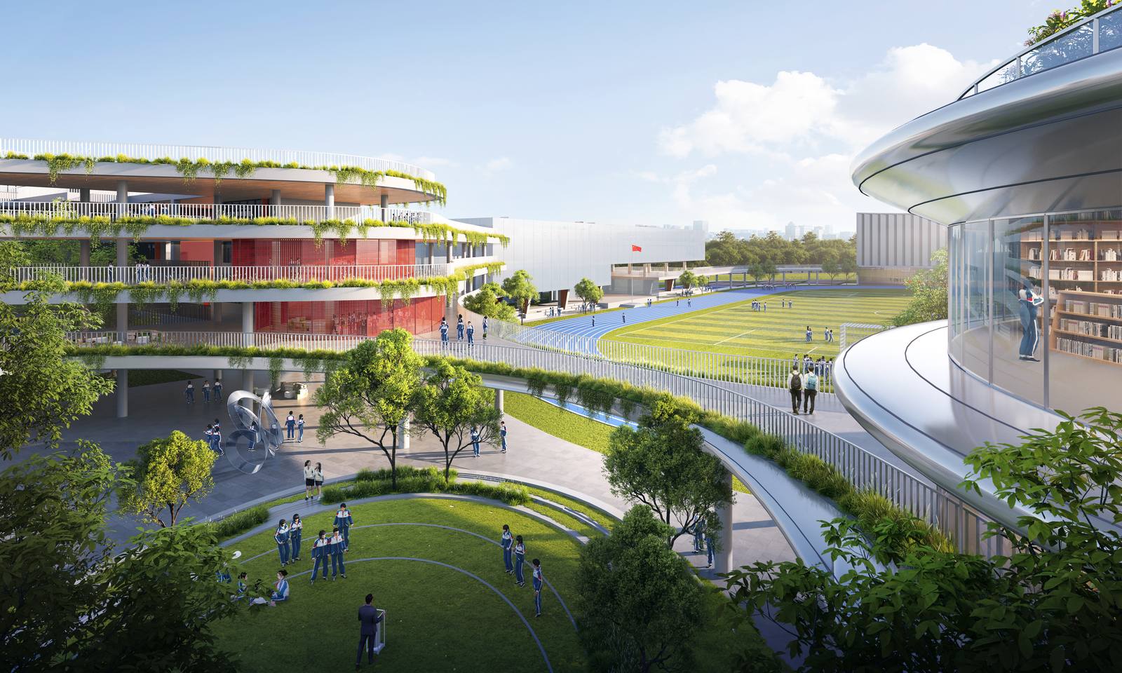 Dalingshan Middle School view 5