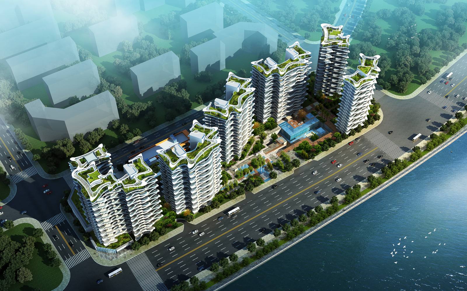 Flowing Residence view 2