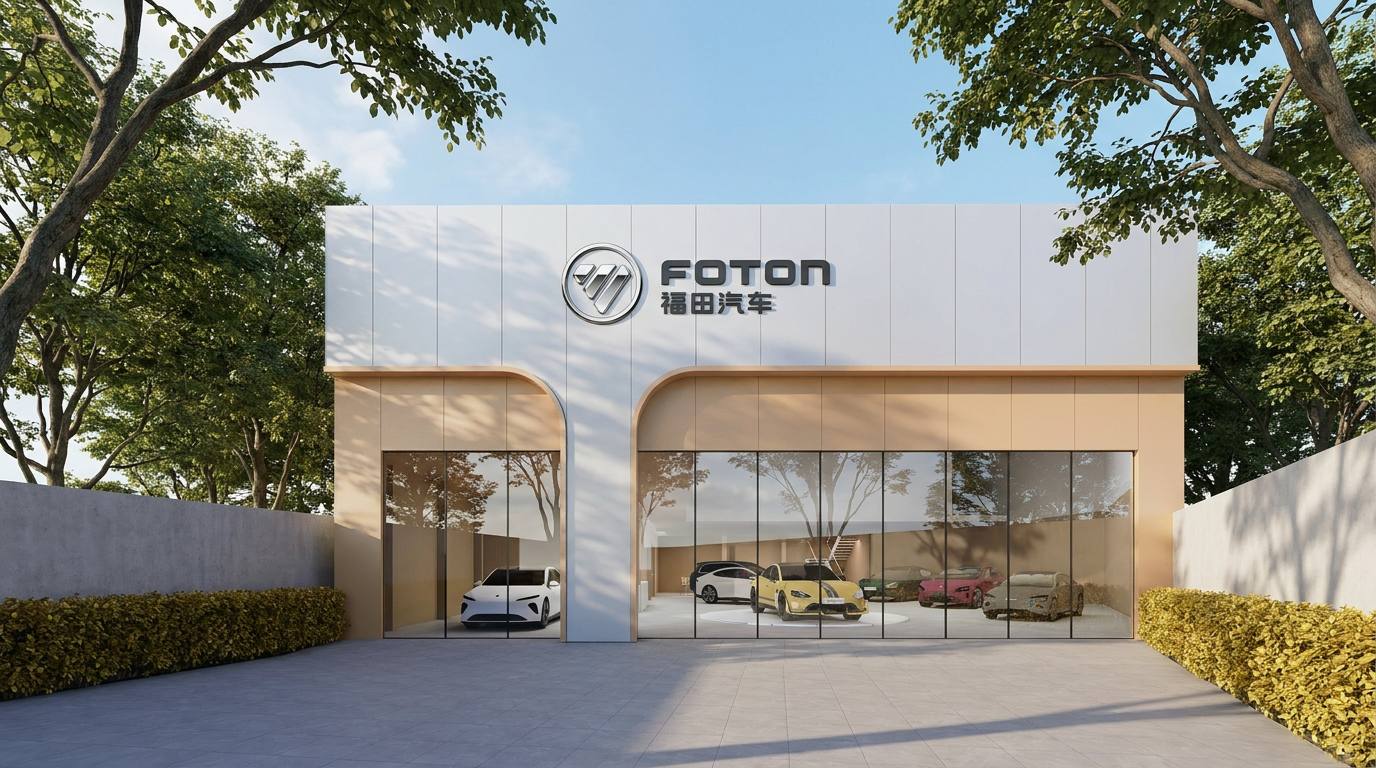Foton dealership facade design