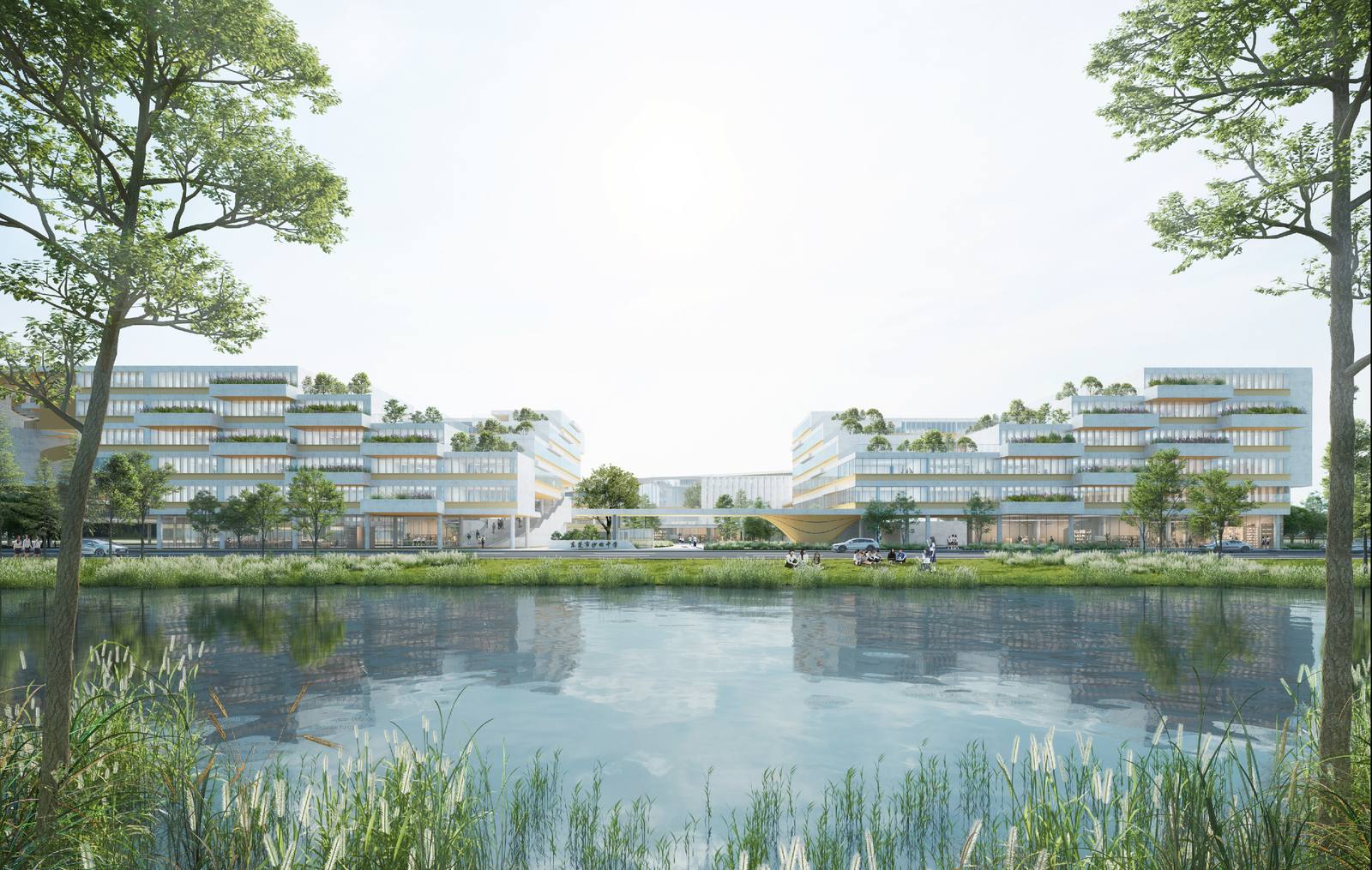 Garden School campus rendering