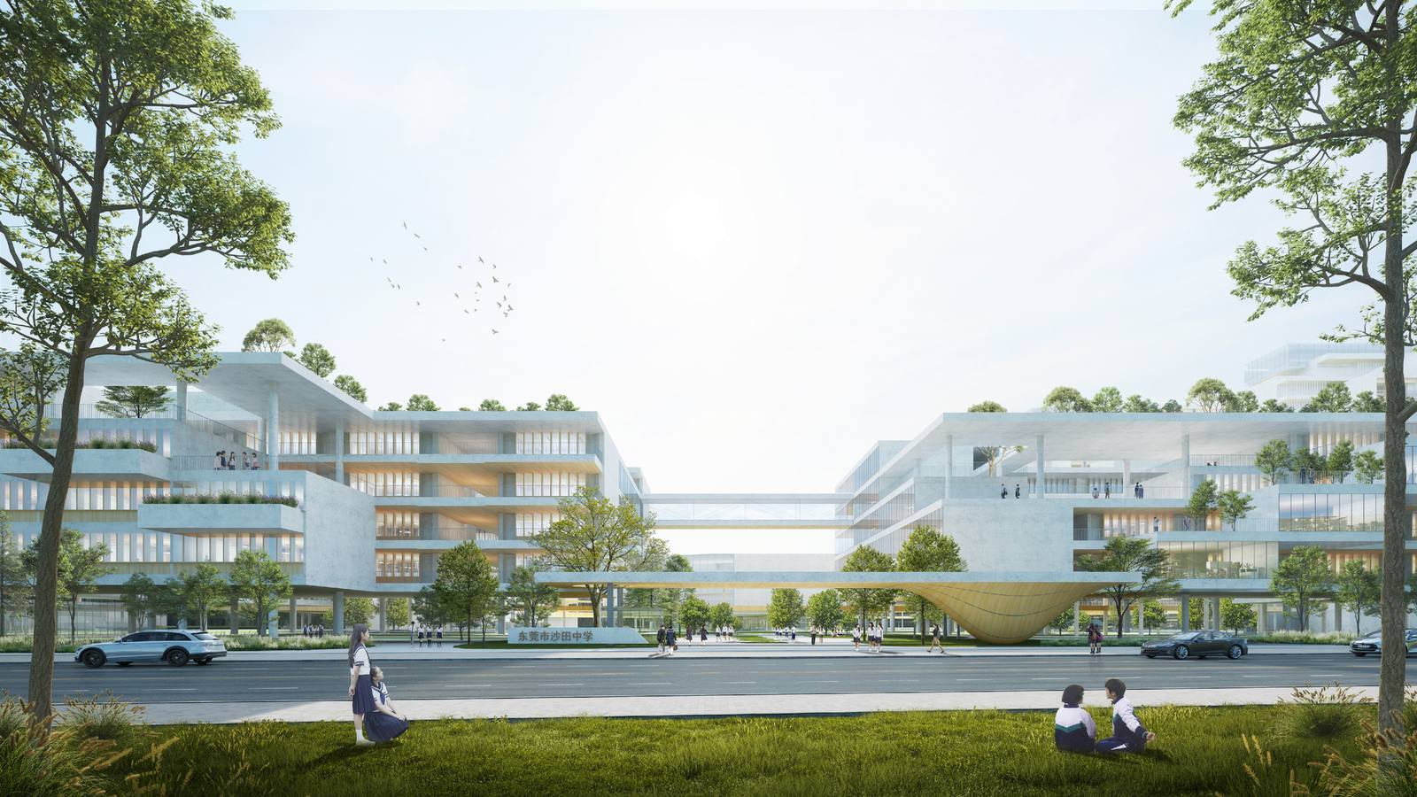 Garden School view 2