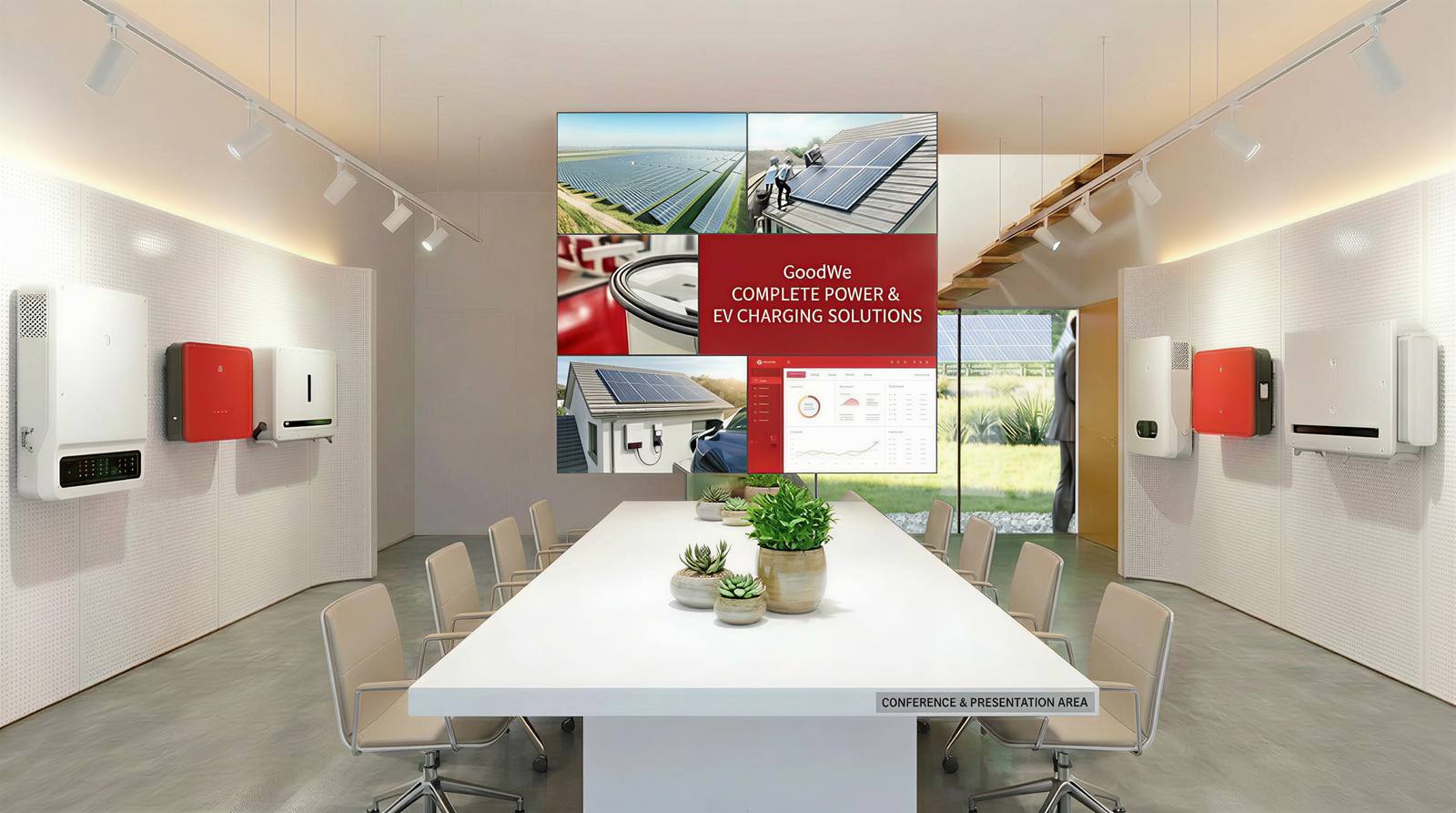 Goodwe office interior workspace