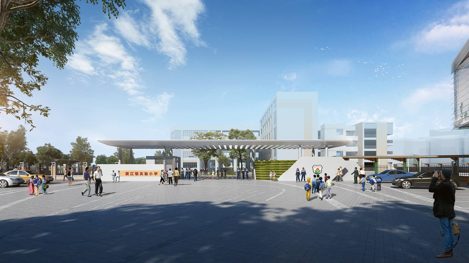 Huangjiang Gymnasium view 2