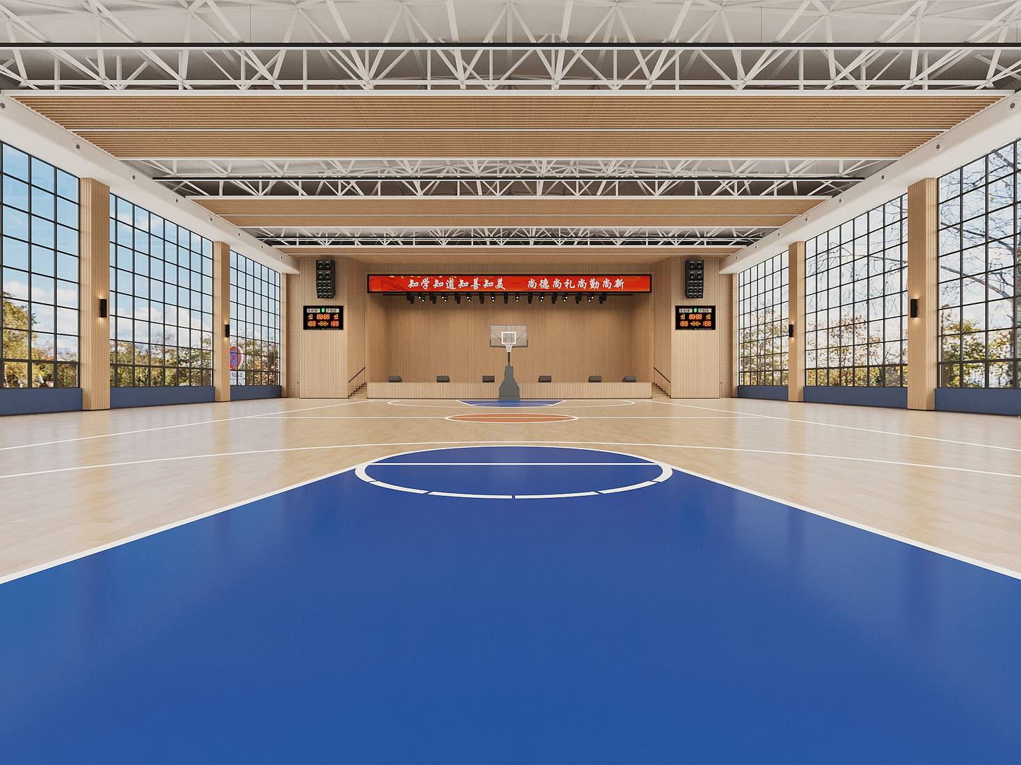Huangjiang Gymnasium view 3