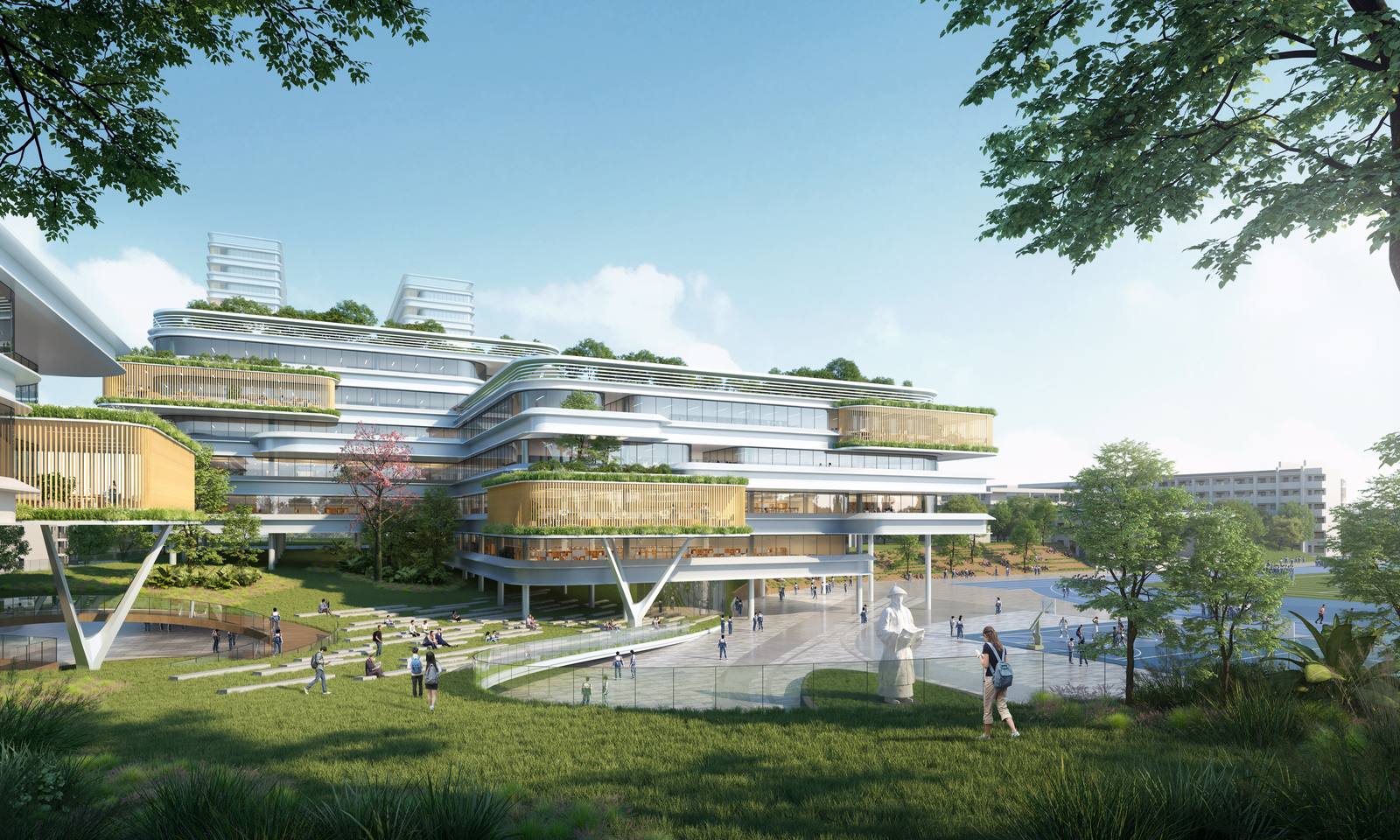 Humen Middle School Expansion view 2