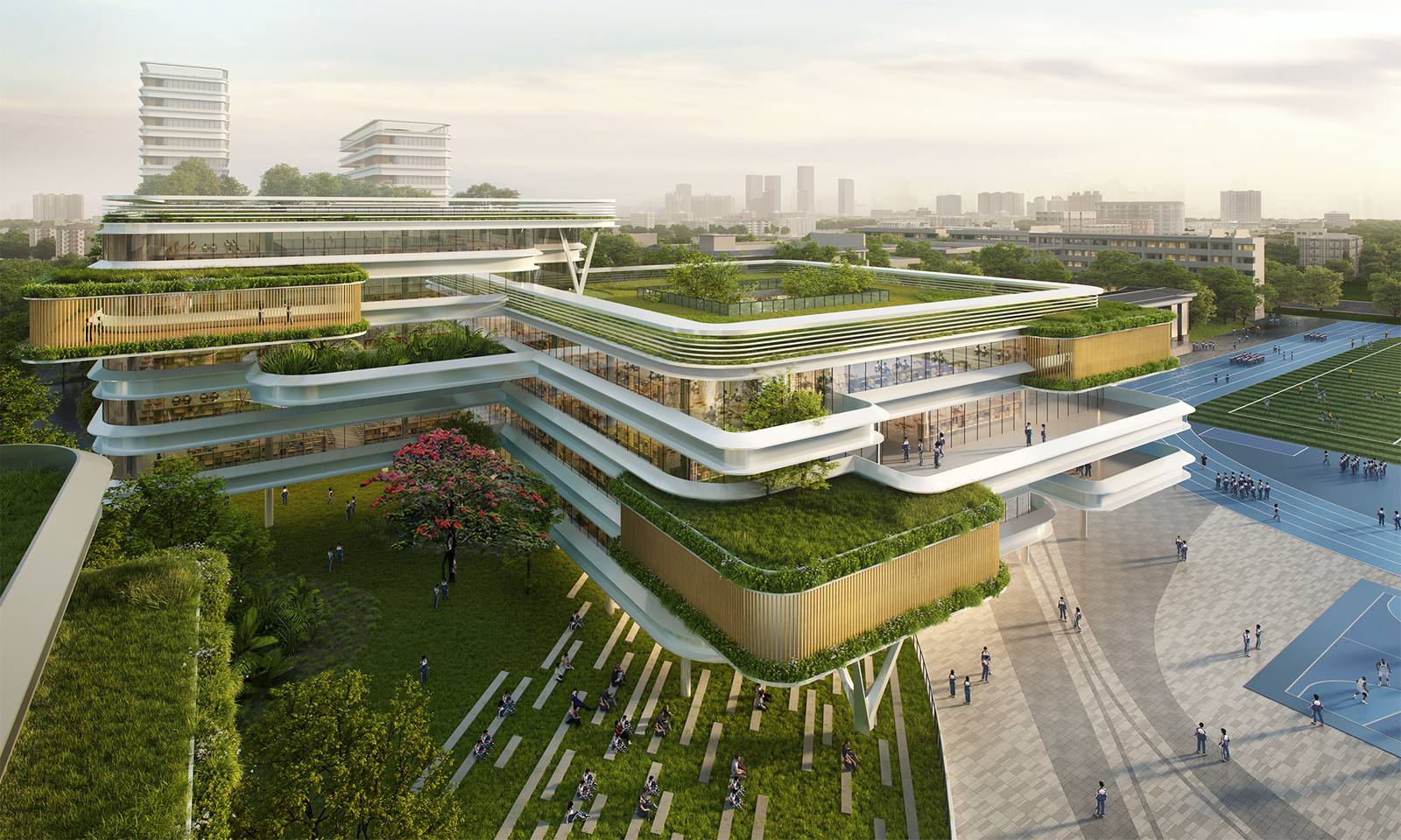Humen Middle School Expansion view 5