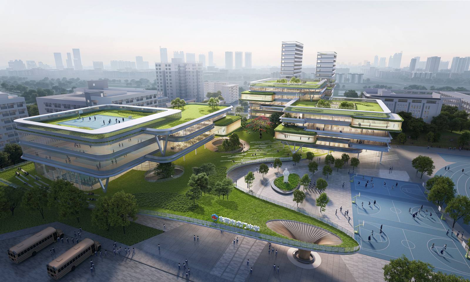 Humen Middle School Expansion view 6