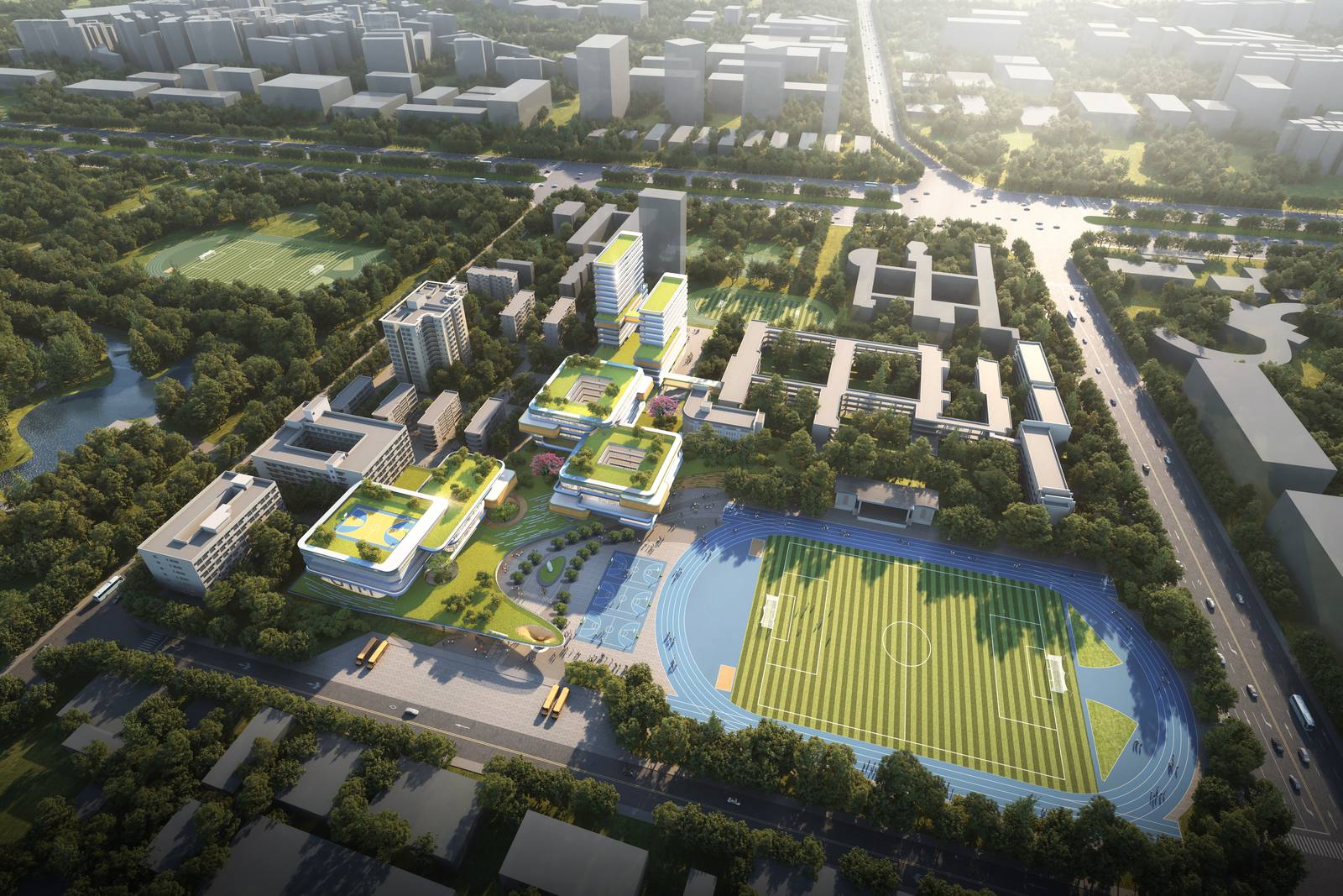 Humen Middle School Expansion view 7