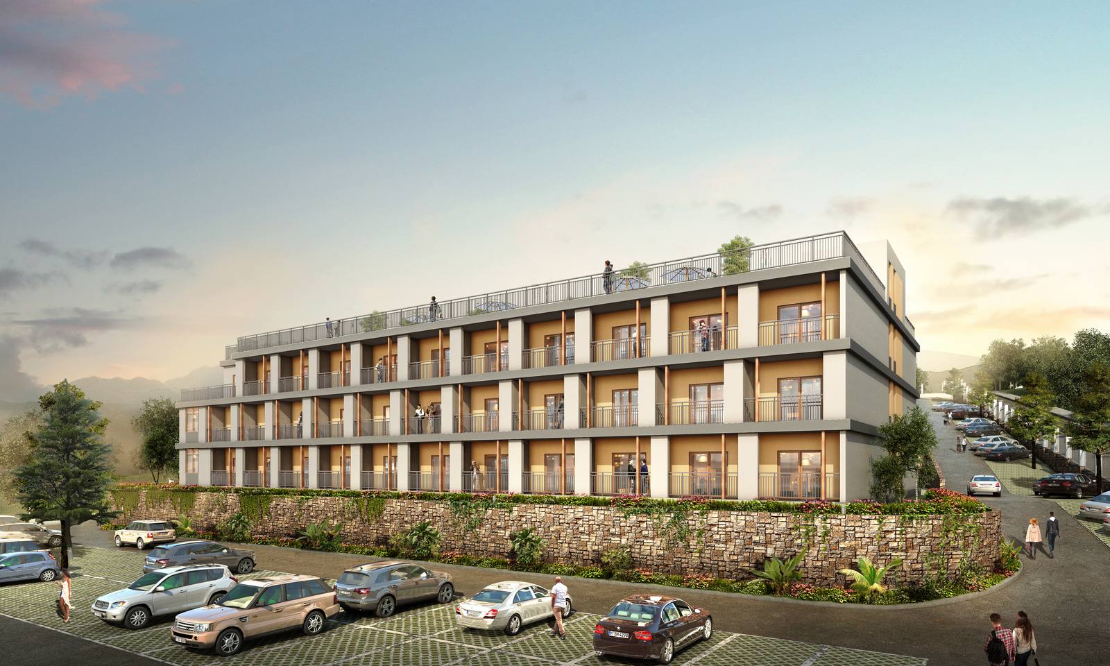 Kigali Phoenix Plaza architectural rendering