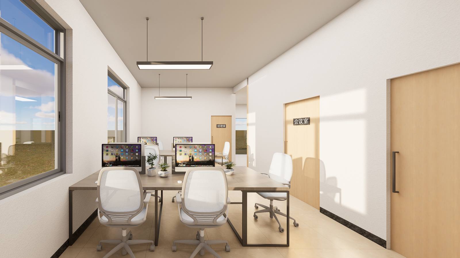 Lagos automotive sales office interior