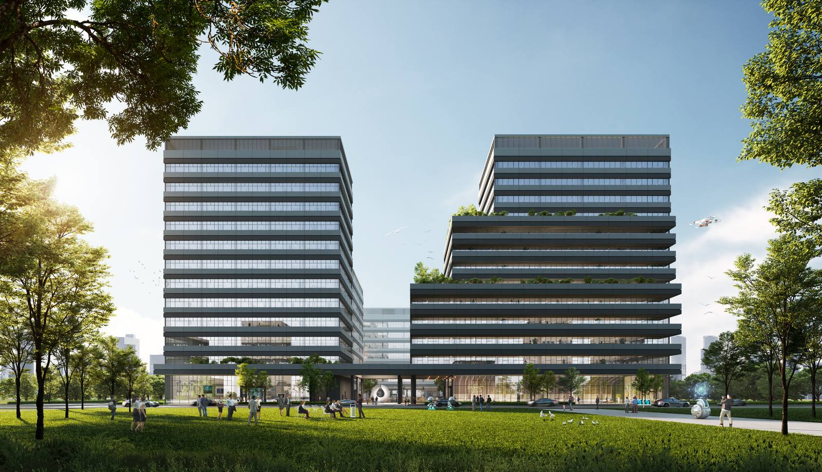NOLI Group Headquarters architectural rendering