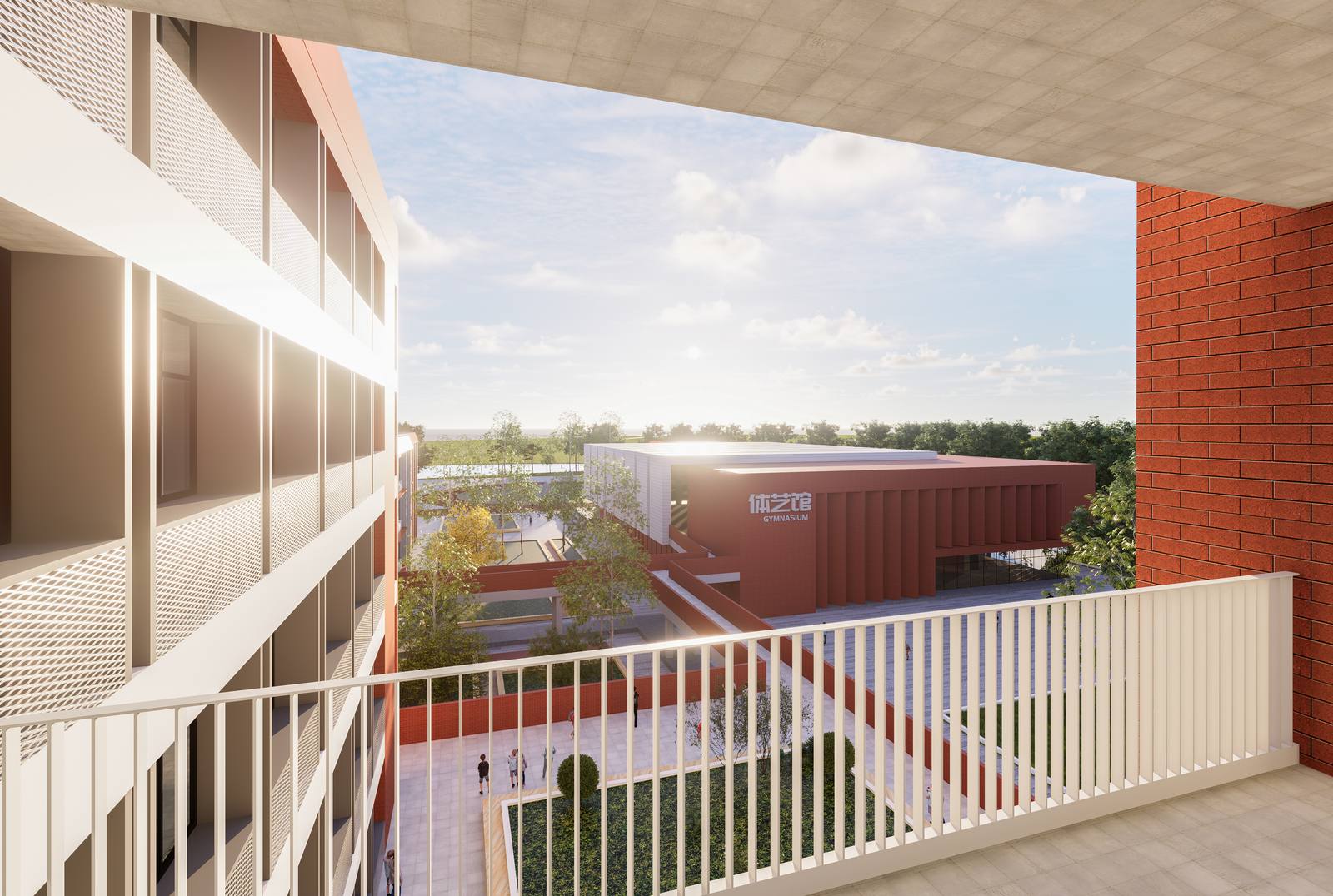 Qigan Middle School Expansion view 2