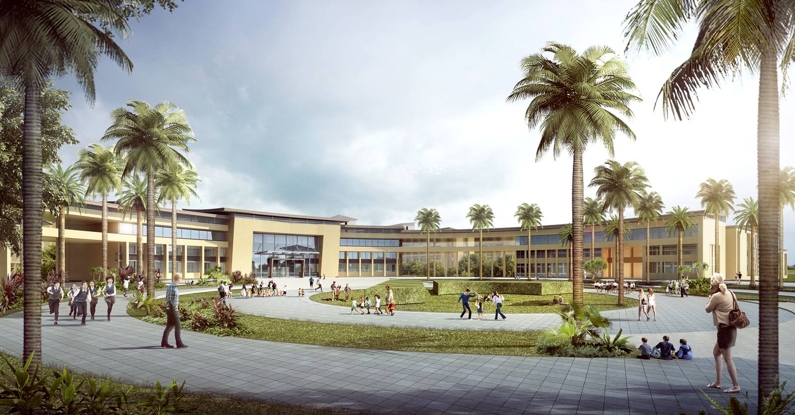 RDFZ Sanya School view 2