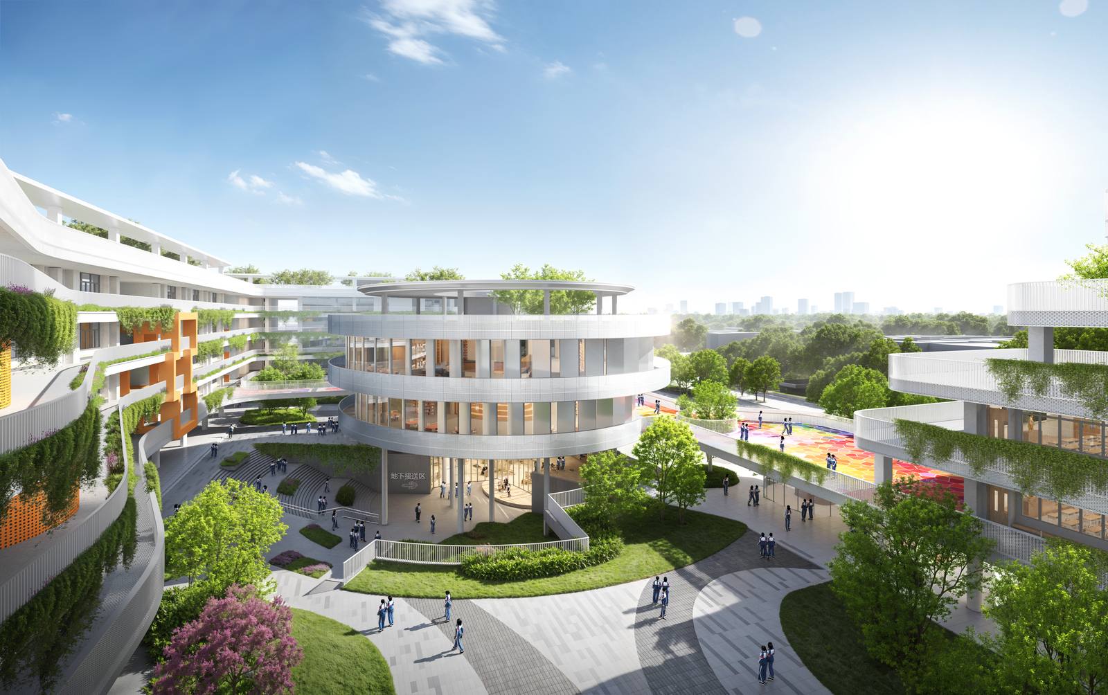 Tangxia Future School project view