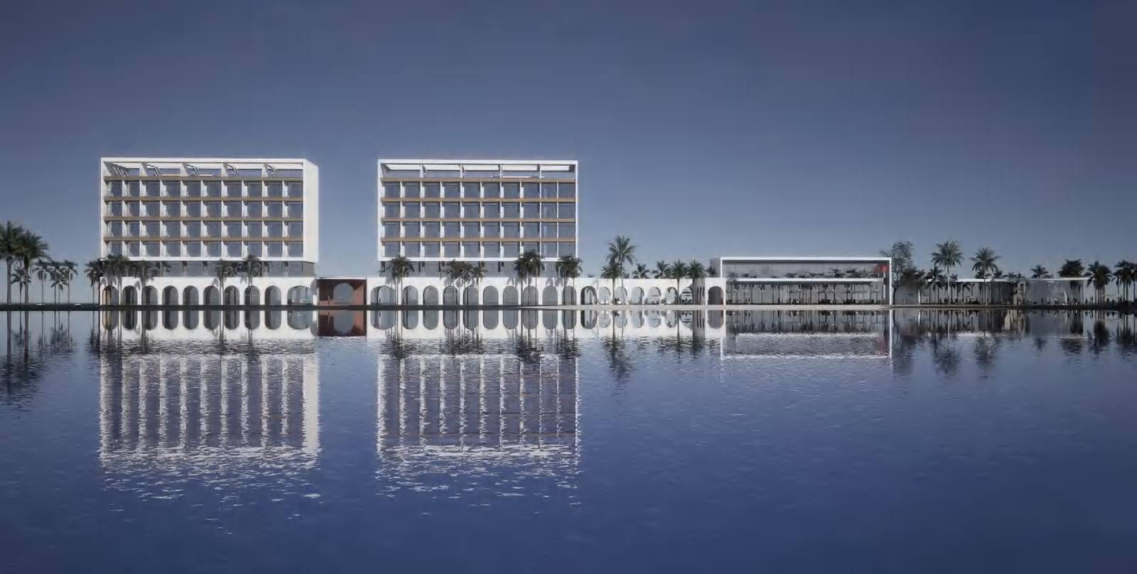 Togo East Lake Project commercial complex view