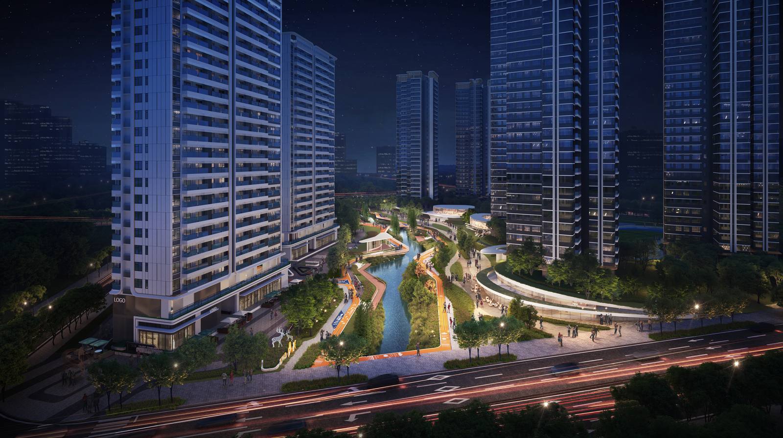 Wanjiang Talent Apartment residential rendering